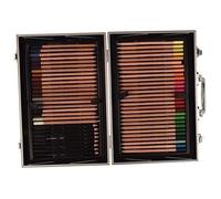 Daler Rowney – Coffret complet d'artiste Simply – 122 pièces – Valisette en métal