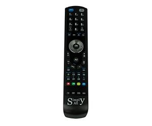 SimplyAll Compatible Télécommande pour Philips RT712-101