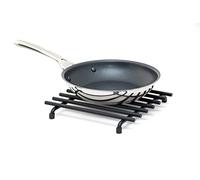 simplywire - Dessous de Plat - Résistant à la Chaleur - Protection du Plan de Travail dans la Cuisine - Carré - Noir