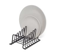 simplywire - Égouttoir/Range-Assiettes - Organisateur de Placard de Cuisine - Petit - Acier recouvert de Plastique Noir