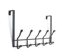 simplywire - Patère de porte - 10 crochets - Noir