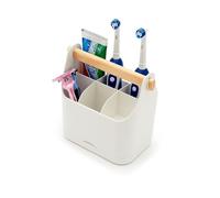 simplywire - Porte-Brosse à Dents - Organisateur de Salle de Bain - Blanc