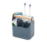 simplywire - Porte-Brosse à Dents - Organisateur de Salle de Bain - Gris