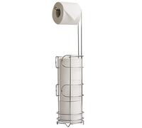 simplywire - Porte-Papier Toilette sur Pied avec Rangement - Chrome