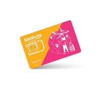 SIMPoYo Carte SIM 5G/4G haute vitesse | 10 Go EU 30 jours