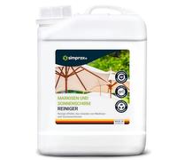 simprax® Nettoyant Auvents, Stores & Parasol - sans PFC, Fientes d’Oiseaux & Traces Vertes - Nettoyage Efficace pour Tissus Extérieurs, 2,5 L