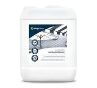 simprax® Spray Imperméabilisant Auvents Écologique & sans PFC - Protection Longue Durée Tissus Extérieurs, Parasols & Voiles d'Ombrage - Hydrofuge & Protection UV - Imperméabilisant Tissu, 5 L