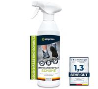 SIMPRAX® Spray Impermeabilisant Chaussure - Protection Écologique pour Baskets, Chaussures Outdoor & Randonnée - Vegan Bombe Imperméabilisante Chaussure pour Gore-Tex Tissu & Membrane - 600 ml