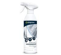 SIMPRAX® Spray Imperméabilisant Voiles & Kites, Résistant à l’Eau Douce et Salée - Oeko-TEX - Offre Protection UV Textile, Est Hydrofuge & Respirant - Impermeabilisant Tissu Textile - 500ml