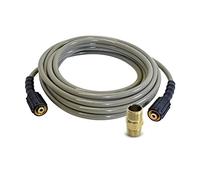 Simpson 40224 MorFlex Tuyau de nettoyeur haute pression 3300 psi, utilisation à l'eau froide, diamètre intérieur de 0,6 cm, 7,6 m de long, naturel