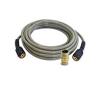 Simpson 40226 MorFlex Tuyau de nettoyeur haute pression 3700 psi, utilisation à l'eau froide, diamètre intérieur de 0,8 cm, 15,2 m de long, naturel
