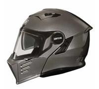 Simpson Darksome Solid Casque de moto, Argent, Taille L