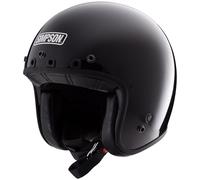 Simpson Chopper Solid Casque jet, noir, taille 2XL pour homme