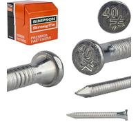 Pointes annelées - 40 x 4 mm - 250 pièces - CNA SIMPSON Strong-Tie