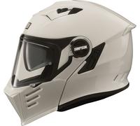Simpson Darksome Solid 06 casque pliable, blanc, M (58)