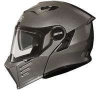 Simpson Darksome Solid Casque de moto, argent, taille 2XL pour homme
