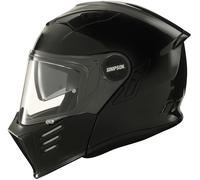 Simpson Darksome Solid Casque de moto, Noir mat, Taille 2XL