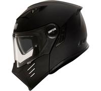 Simpson Darksome Solid flip up helmet, Article de 2e choix M Noir Mat Noir Mat