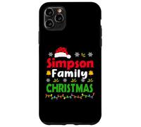 Simpson Family Christmas Matching Personalised Funny Xmas Coque pour iPhone 11 Pro Max
