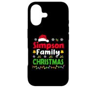 Simpson Family Christmas Matching Personalised Funny Xmas Coque pour iPhone 17