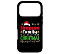 Simpson Family Christmas Matching Personalised Funny Xmas Coque pour iPhone 17 Pro