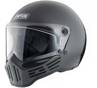 Simpson M30 Solid Carbon, casque intégral M Carbone/Noir Carbone/Noir