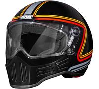 Simpson M30 Slipline, casque intégral L Noir/Rouge/Gris Noir/Rouge/Gris