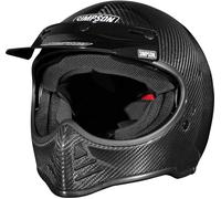 Simpson M52 Solid Carbon, casque de motocross L Carbone/Noir Carbone/Noir
