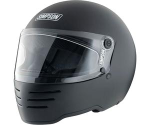 Simpson M62 Solid, casque intégral L Noir Mat Noir Mat