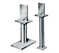 SIMPSON Strong-Tie Pied d'appui ETA 07/0285 100x80x10mm STA st.verz.z.Bet.Loch-D.8,5mm Quantité:1
