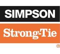 Simpson Strong TIE Pied de support PIS / PISB ( 3000257535 ) 100 x 80 x 10 mm Ø du trou 8,5 mm