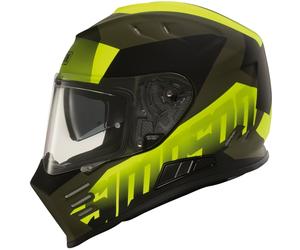 Simpson Venom Army Casque de moto, noir/jaune, Taille XL