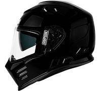 Simpson Venom Casque en métal Noir Taille S