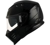 Simpson Venom Solid, casque intégral XXL Noir Noir