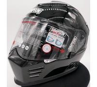 Simpson Venom Solid full face helmet, Article de 2e choix XS Noir Noir
