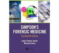 Simpson's Forensic Medicine, 14th Edition