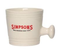 Simpsons Shaving Brushes Bol en porcelaine L Simpsons blanc, unique, standard