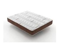 Matelas Simpur Low Cost Matelas 150x190 cm Visco Ergo Anatomique - Epaisseur 19 cm - Double Face rEversible - Mousse H.R - Systeme Triple Couche - 7 Zones de
