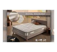 Simpur Matelas Royal Madeira 150x200-Équilibre entre Fermeté et Douceur-Ressorts Ensachés Healthy Spring.