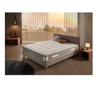 Matelas ressort 160x200 cm simpur accueil moelleux soutien ferme épaisseur 25 cm 1 zones G