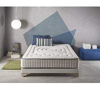 SIMPUR Relax | Matelas 120X190 cm Imperial Cachemire® Mémoire de Forme | Épaisseur 25cm | Accueil Moelleux | Tissu étendue en Fibre Naturelles Cachemire® |Hypoallergénique | Indépendance de Couchage