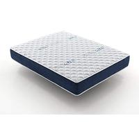 SIMPUR Relax - Matelas 120x190 cm Real Confort - Épaisseur 25 cm - Mousse à Mémoire de Forme Soft - Double Face - 9 Zones de Confort - Mousse H.R - Indépendance de Couchage