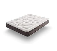 SIMPUR Relax | Matelas 135x190 cm Royal Top Viscoélastique et Ressorts Ensachés | 30 cm d'Épaisseur | 11 Zones de Confort | Mi-Ferme et Moelleux.