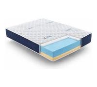 SIMPUR Relax - Matelas 200x200 cm Real Confort - Epaisseur 25 cm - Mousse a MEmoire de Forme Soft - Double Face - 9 Zones de Confort - Mousse H.R - IndEpendance de Couchage G