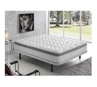 SIMPUR RELAX - Matelas à mémoire de forme 140x190 cm Visco Premium - Épaisseur epaisseur 25 cm - Mousse H.R - Fil d'Argent SILVER®