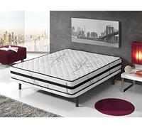 Simpur Relax | Matelas à Mémoire Forme Soft 180x200 cm Therapy Carbone Anti Stress | Épaisseur 19 cm | Tissu 3D avec Système Airfresh | Mousse HR Visco Soft de Haute densité