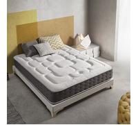 SIMPUR RELAX | Matelas Epaisseur 25 cm Royal Top Visco-Graphene | 140x190 cm | Haut niveau de conductivite thermique