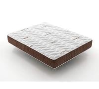 SIMPUR Visco Ergo - Matelas à mémoire de Forme 140x190 cm, 19 cm | Soutien mi-ferme à ferme, 7 zones de confort, conception réversible