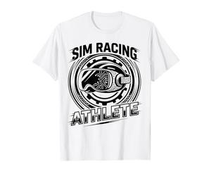 Simracer VR Casque Sim Racing Athlete Gaming T-Shirt