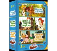 Simsala Grimm - Coffret Garçon : Hansel et Gretel + Jack et le haricot magique + Les trois petits cochons [Pack]
